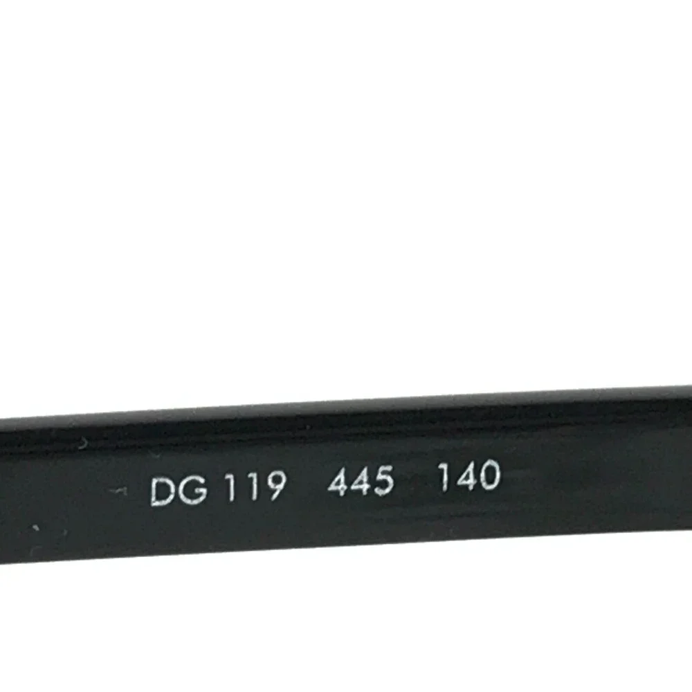 Dolce & Gabbana DG 119 445 Eyeglasses Frames Black Brown Round 50-18-140